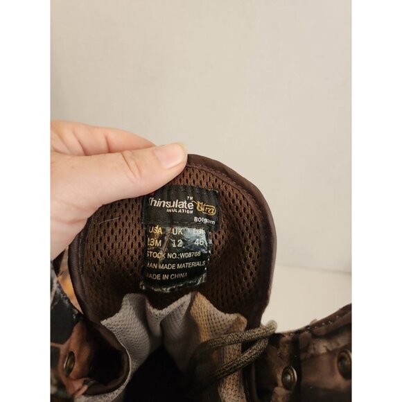 Wolverine Work Hunting Boots Camo Gore-Tex Thinsulate Size 13M 800 gram - Picture 5 of 6